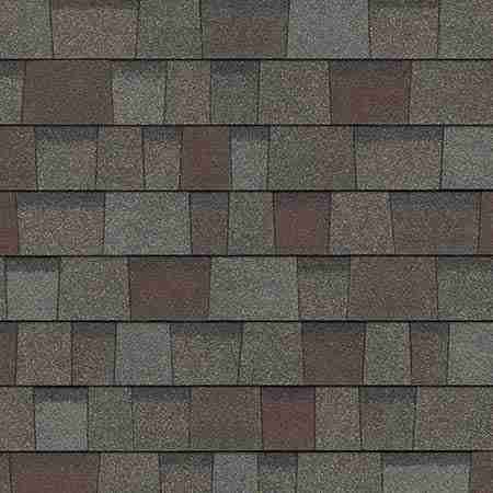 Driftwood shingle swatch