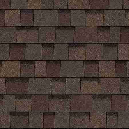 Teak shingle swatch