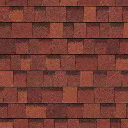 Terra Cotta shingle swatch
